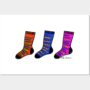 Sock Trio Posters and Art